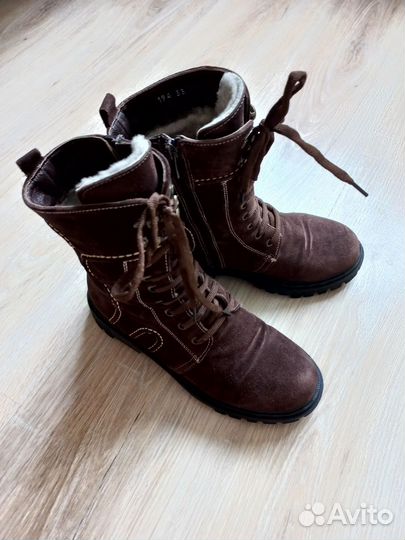 Ботинки зимние женские 38