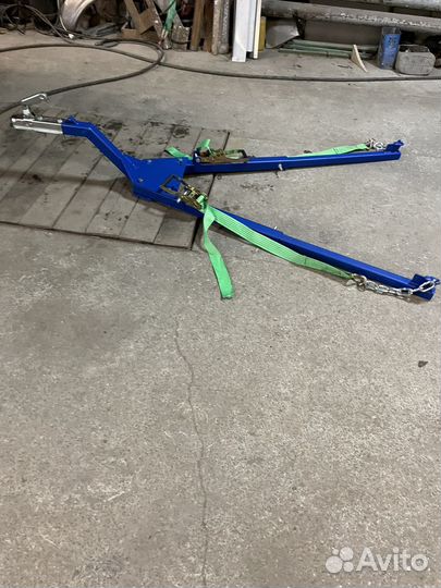 Буксир,жесткая сцепка