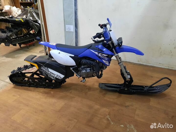 Мотоцикл Yamaha TTR 110 плюс гусеница Timbersled