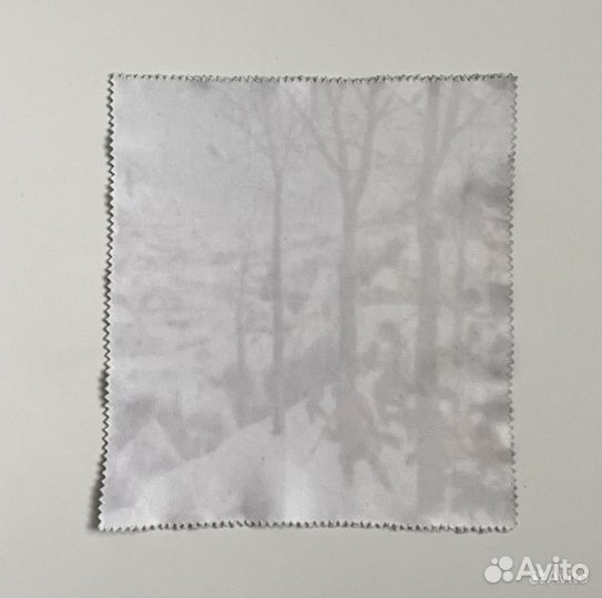 Пазл-открытка и тряпочка для очков