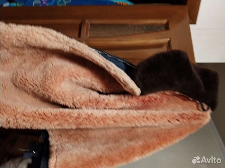 Куртка лётная меховая почти новая, 54/4