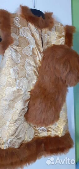 Костюм белочки р-р 110 -116