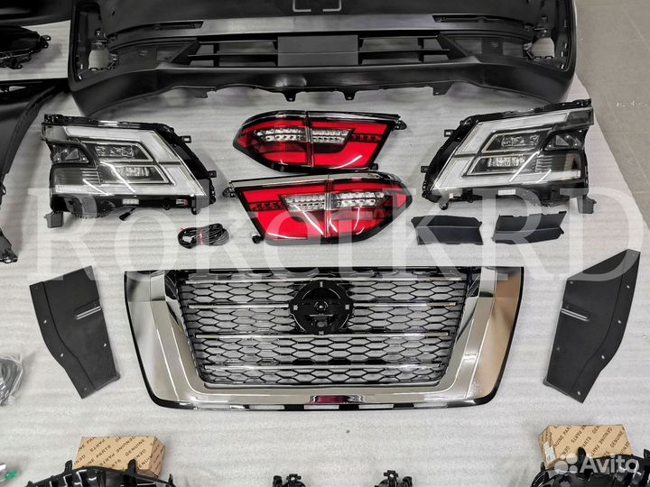 Рестайлинг Nissan Patrol 62 в 2020+ год