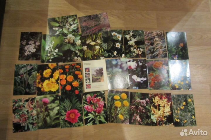 Набор открыток 80 годов