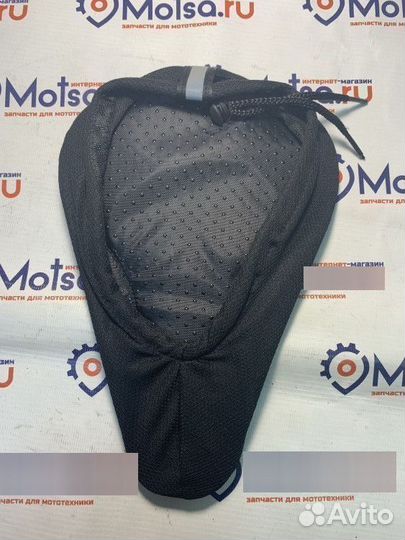 Чехол седла Вело (гель),черный верх