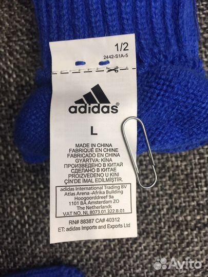 Перчатки Adidas. Оригинал
