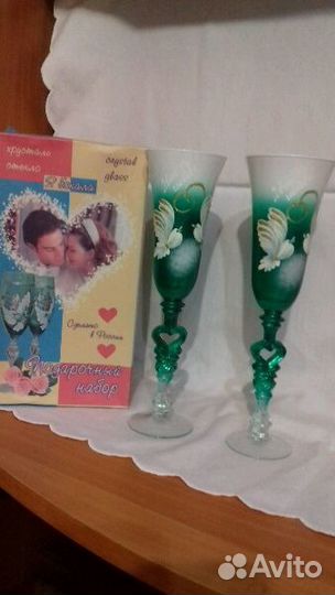 Фужеры свадебные