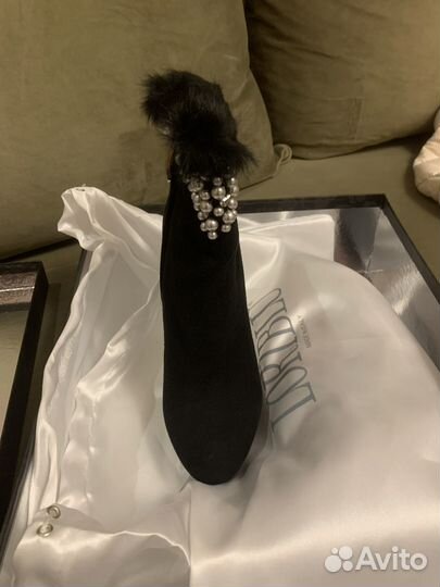 Ботильоны натуральная кожа из Италии