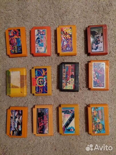 Картриджи для dendy 8 bit