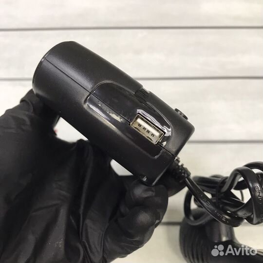 Разветвитель прикуривателя 3 выхода+2USB 1679