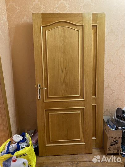 Двери межкомнатные массив с коробкой