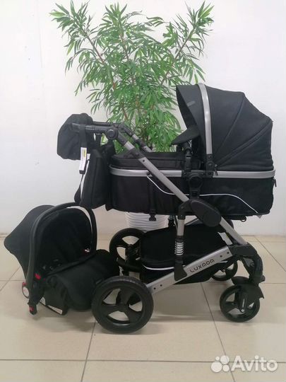 Новая коляска Luxmom 558 3в1 NEW (в наличии)