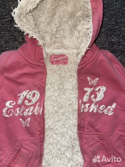 Детская теплая кофта 98-104 размер