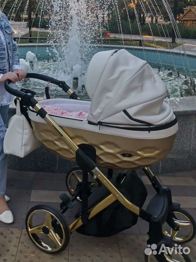 Коляска 2 в 1 adamex chantal