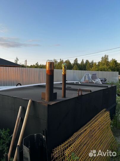 Металлический септик