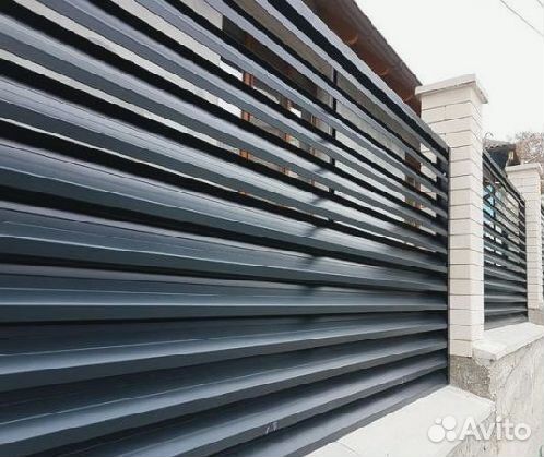 Забор жалюзи