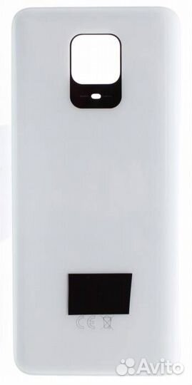 Задняя крышка для Xiaomi Redmi Note 9S/9 Pro Белая