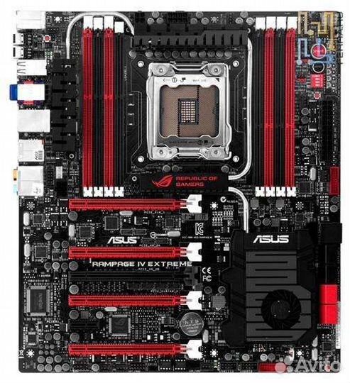 Комплект asus rampage iv extreeme + i7 4820k + 32g