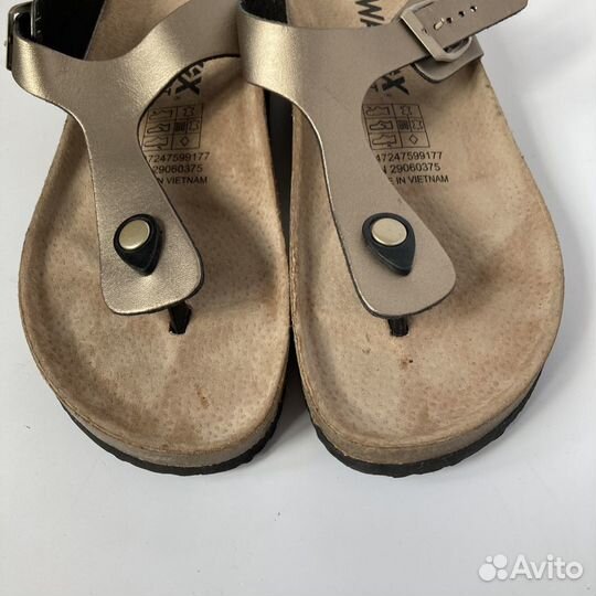 Шлепанцы новые кожа 41 типа Birkenstock Arizona