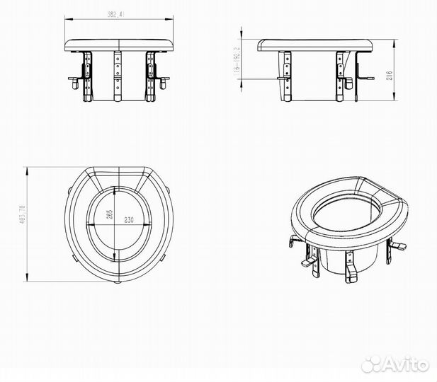 Насадка на унитаз после операции Nova
