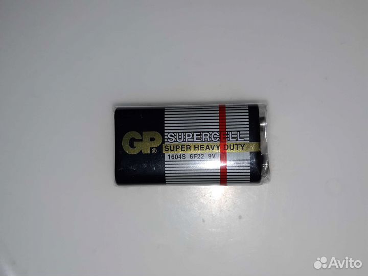 Батарейка 9v крона