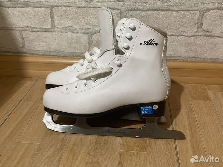 Коньки фигурные 34 размер
