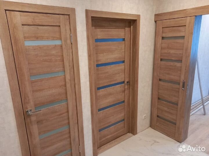 Скрытая дверь под отделку