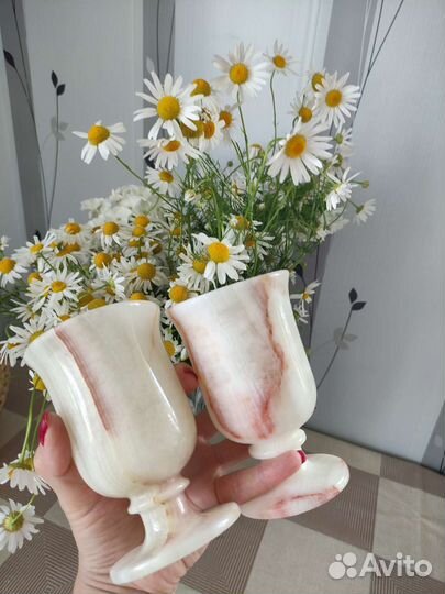 Бокалы из оникса