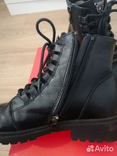Ботинки женские зимеие натуральная кожа 38