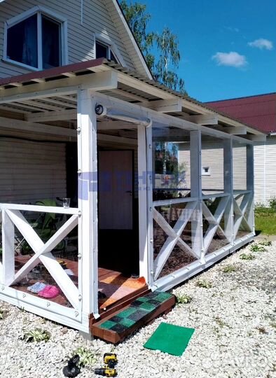 Мягкие окна для веранды