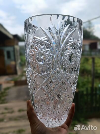 Ваза хрустальная СССР