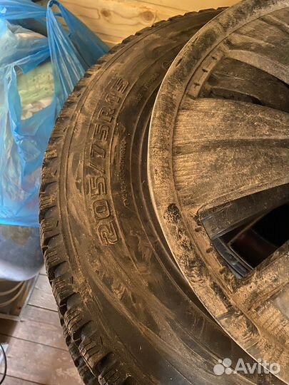 R15 КАМА Kама-233 205/75, PCD 8x110 DIA 15