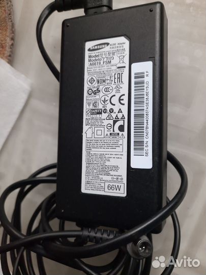 Блок питания для ноутбука samsung