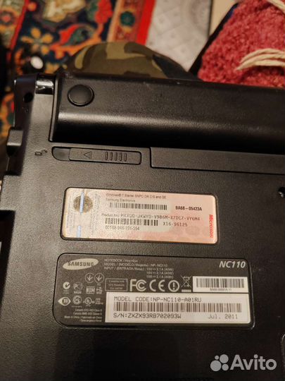 Нетбук Samsung nc110