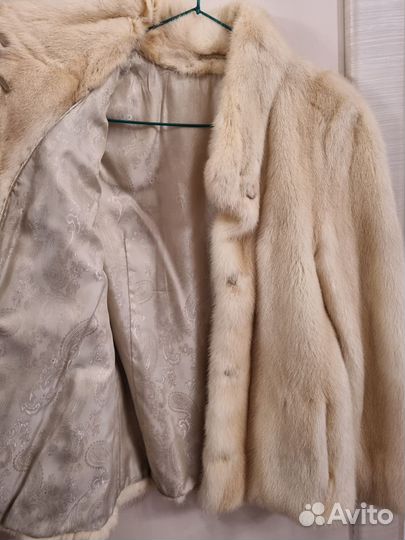 Шуба норковая автоледи 42