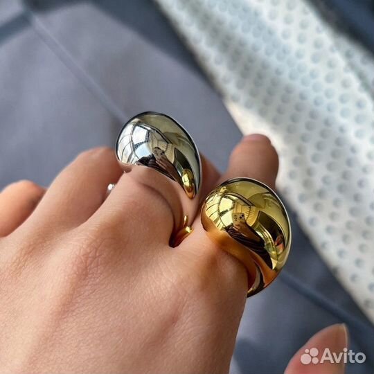 Кольцо капля в стиле poison drop