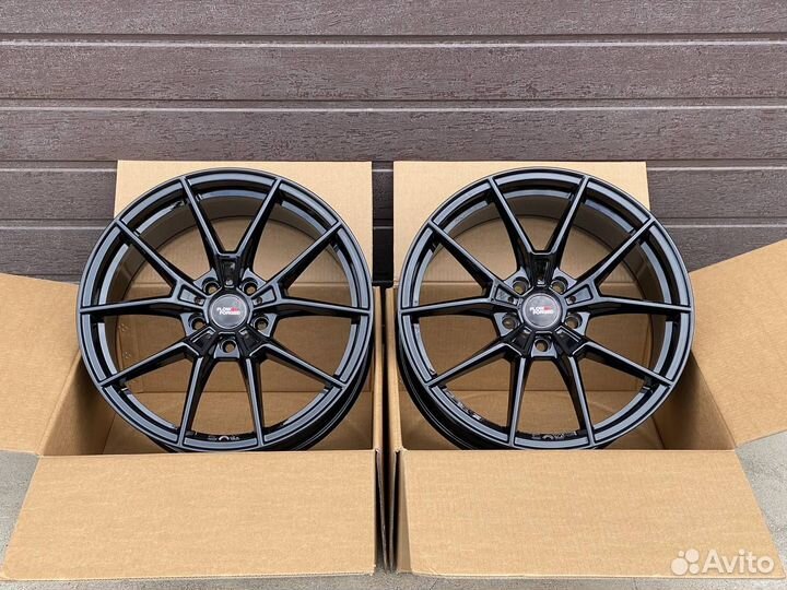 Диски R18 5x114,3 FF907 black