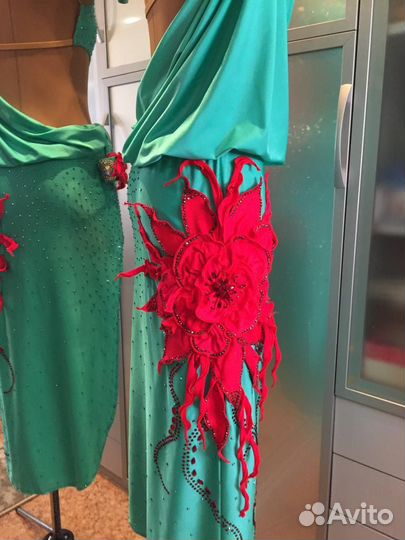 Платье латина бальные танцы