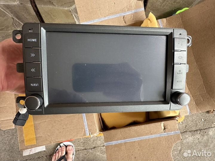 Штатаная магнитола УАЗ Патриот