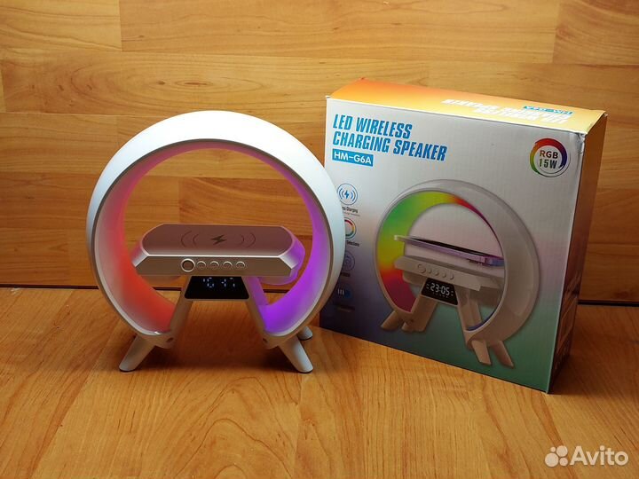 Светильник, Bluetooth колонка с зарядкой 6х1