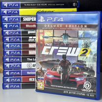 Диск PS4 The Crew 2 Deluxe Edition