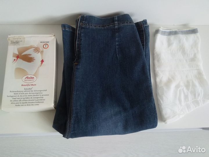 Бандаж, джинсы, трусы для беременных xs/s