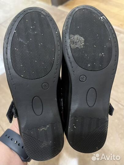 Туфли балетки лакированные 28