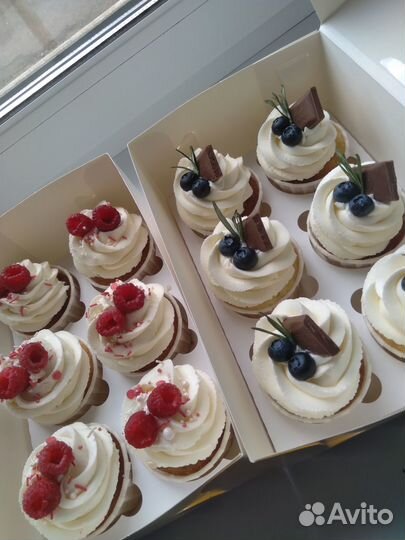 Торты, капкейки, трайфлы, десерты