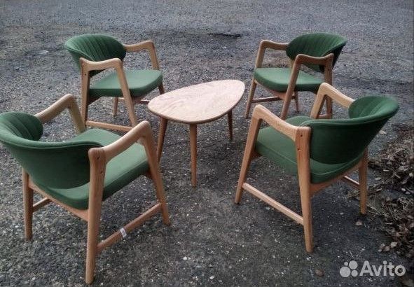 Стулья кухонные дизайнерские с подлокотниками