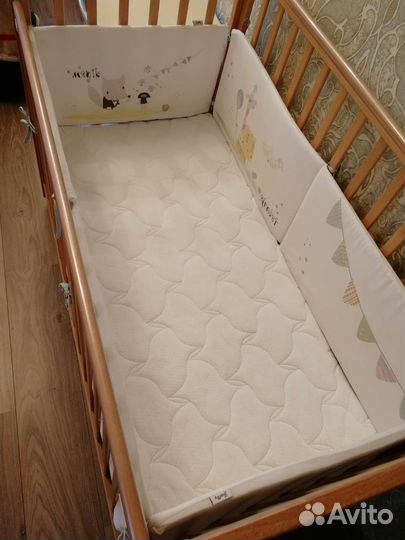 Матрас детский 120 60 plitex
