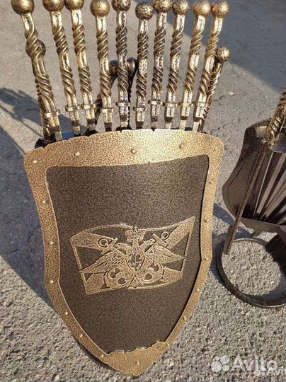 Подарок на день вмф подставка для шампуров