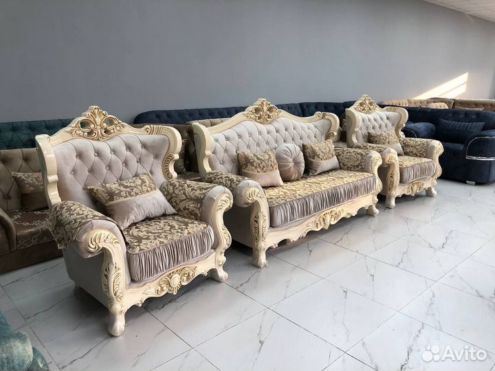 Мягкая Фараон тройка / Мягкая Мебель / мебель