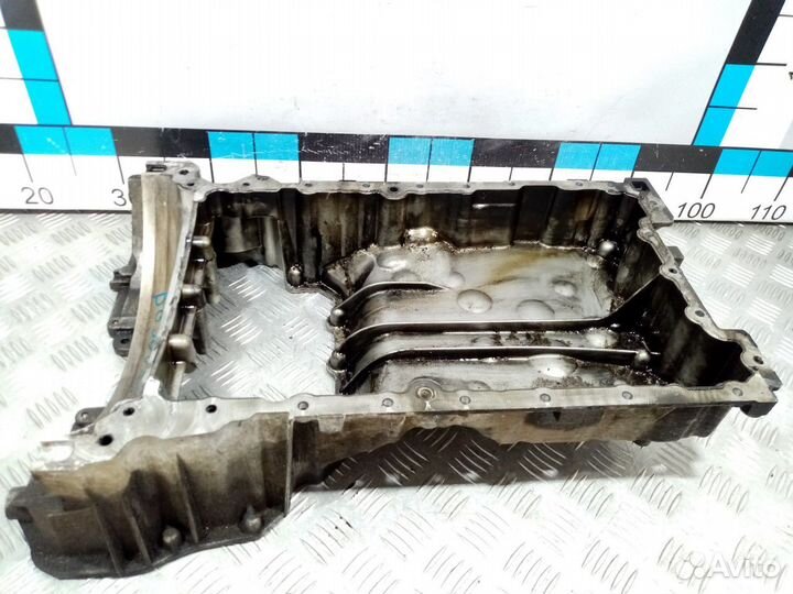 Б/У Поддон масляный двигателя верхняя часть#003