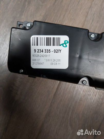 Блок управления климат-контролем Bmw X5 4.8I E70